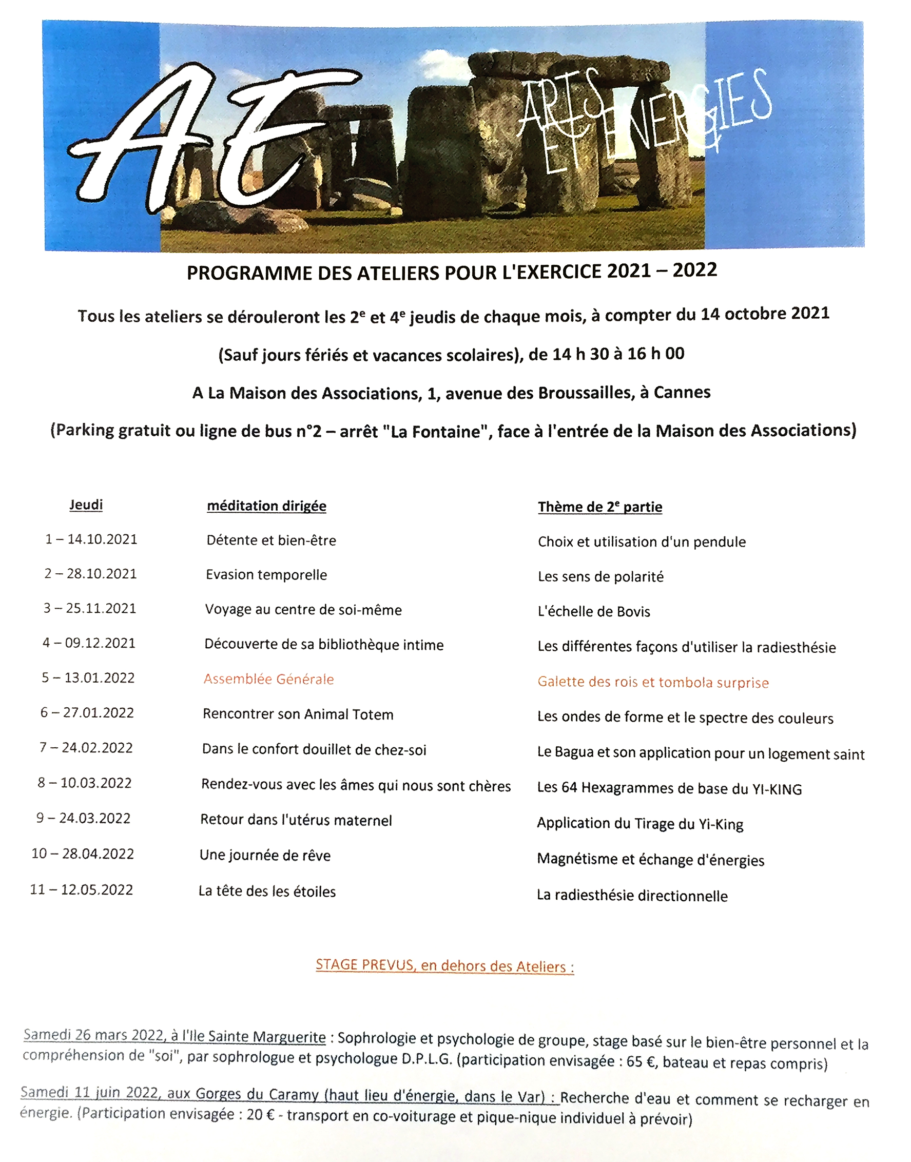 programme 21-22-1